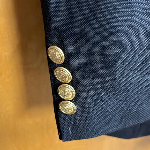 Men’s suit jacket black size 48 regular - Picture 3 of 3